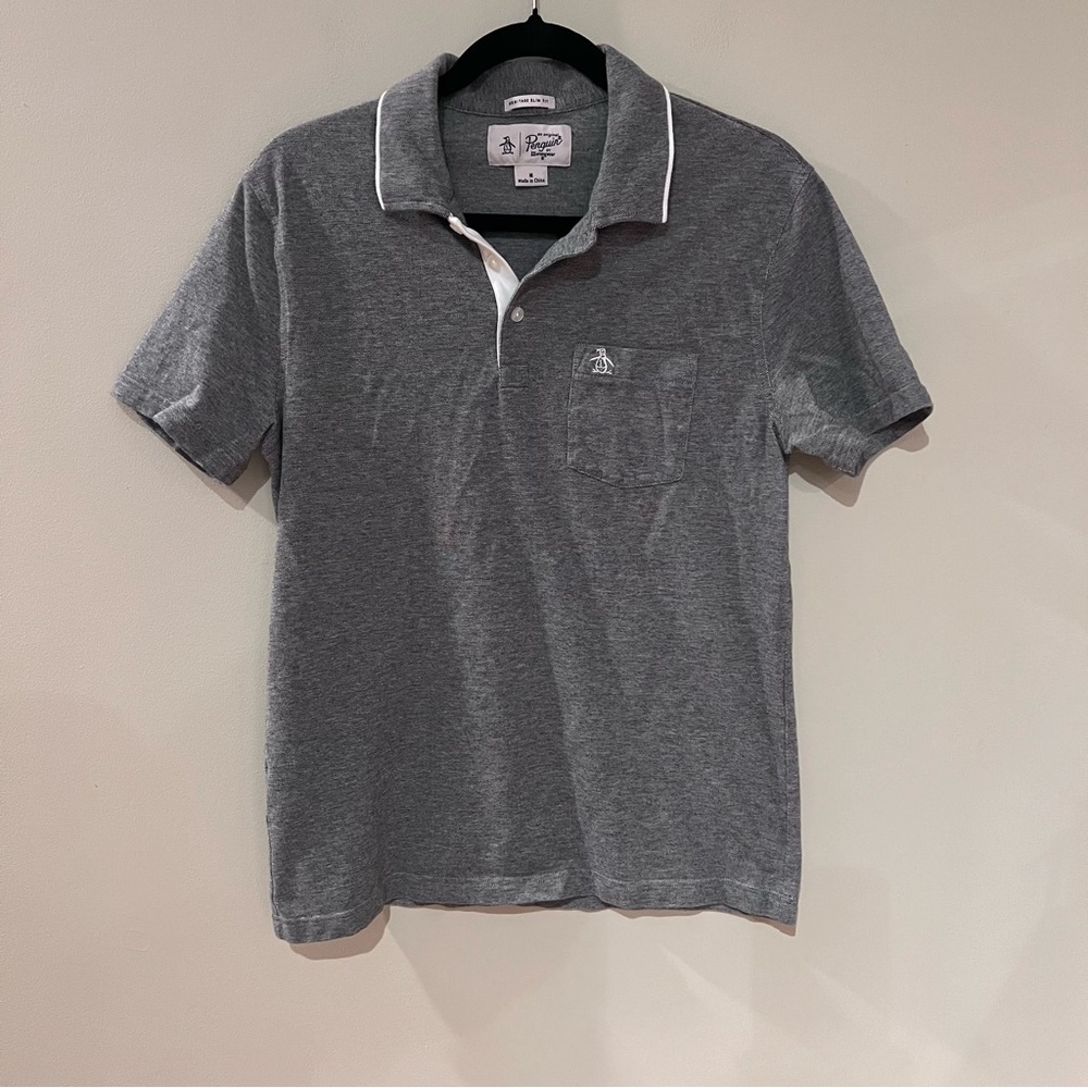 Original Penguin Men’s Gray Polo